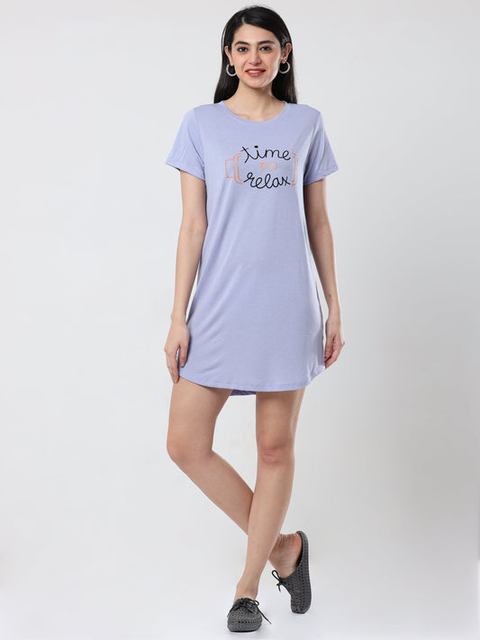 Time to Relax Short Nighty