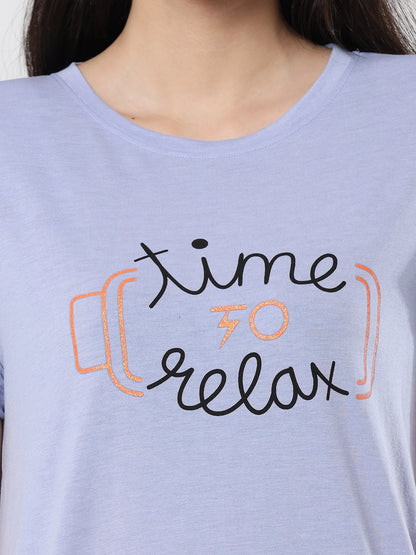 Time to Relax Short Nighty