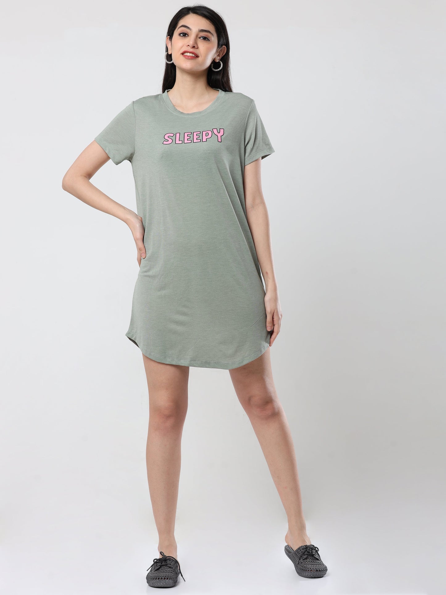 Short Nighty - Kinda Green