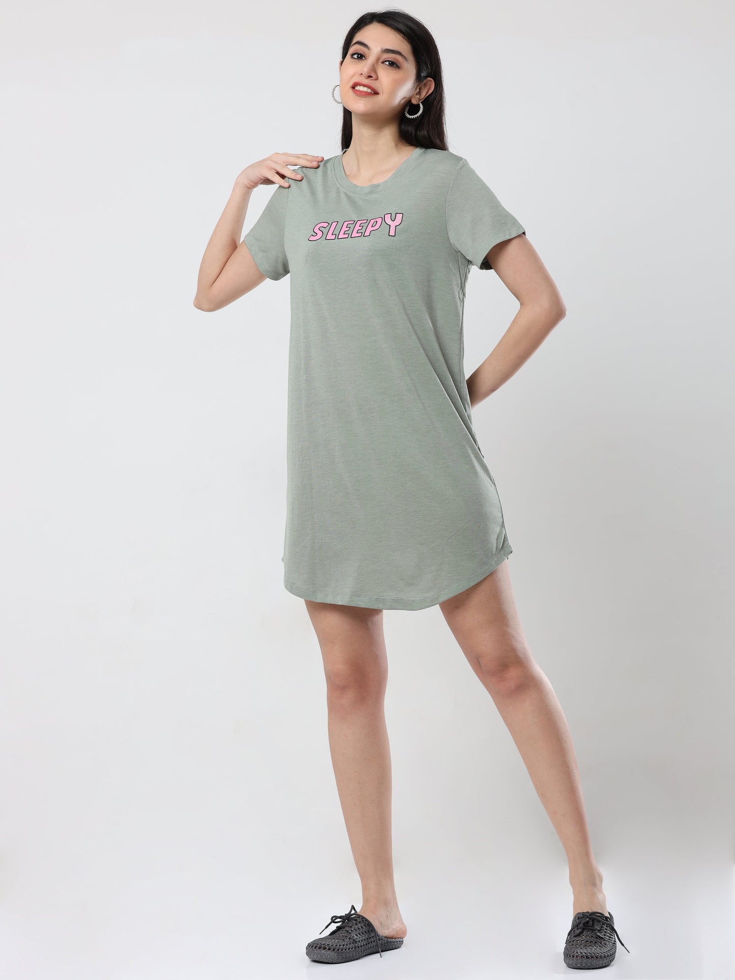 Short Nighty - Kinda Green