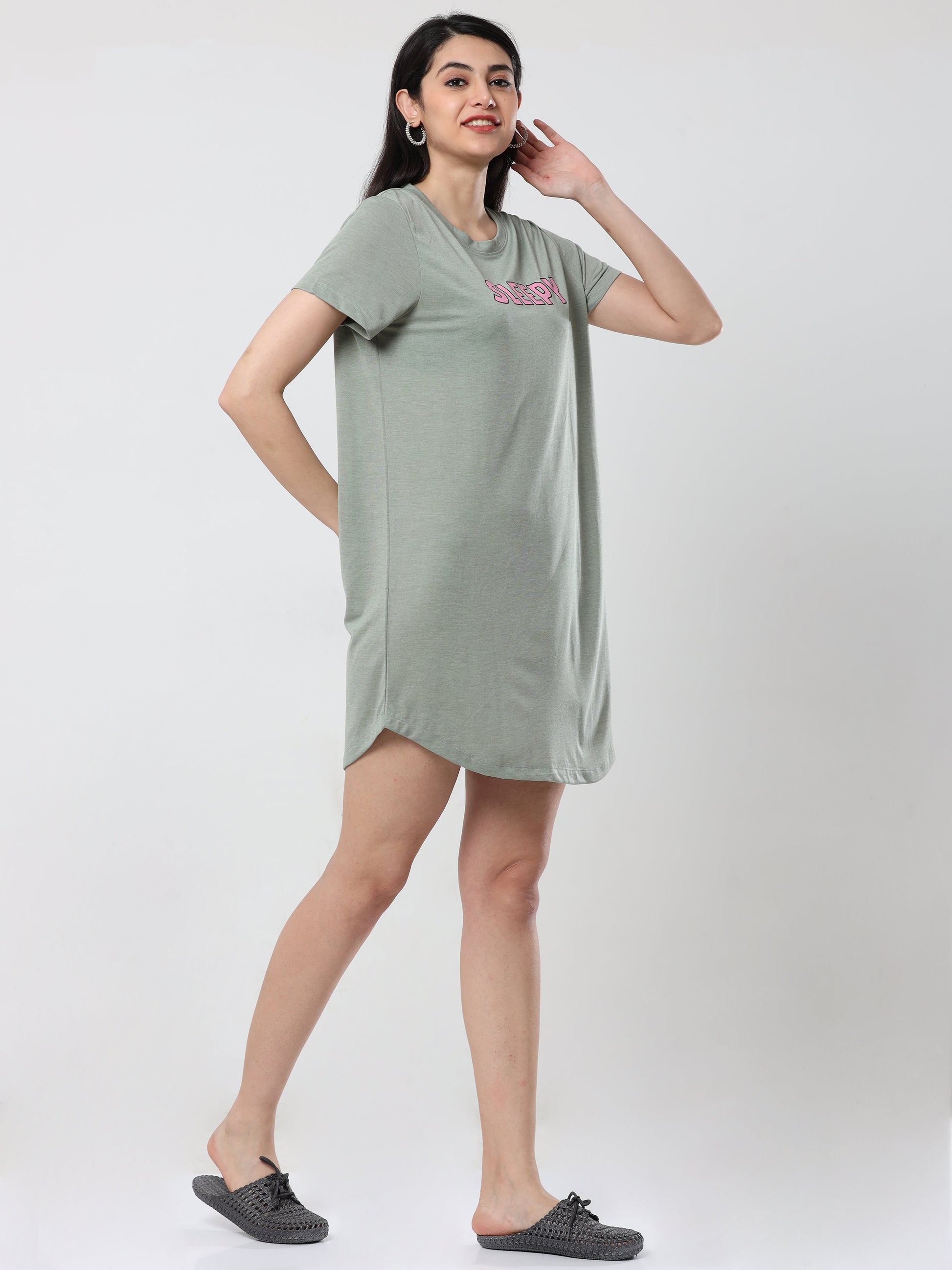 Short Nighty - Kinda Green