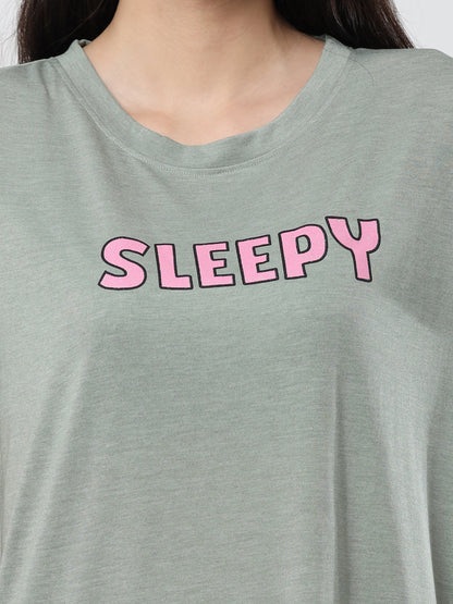 Short Nighty - Kinda Green