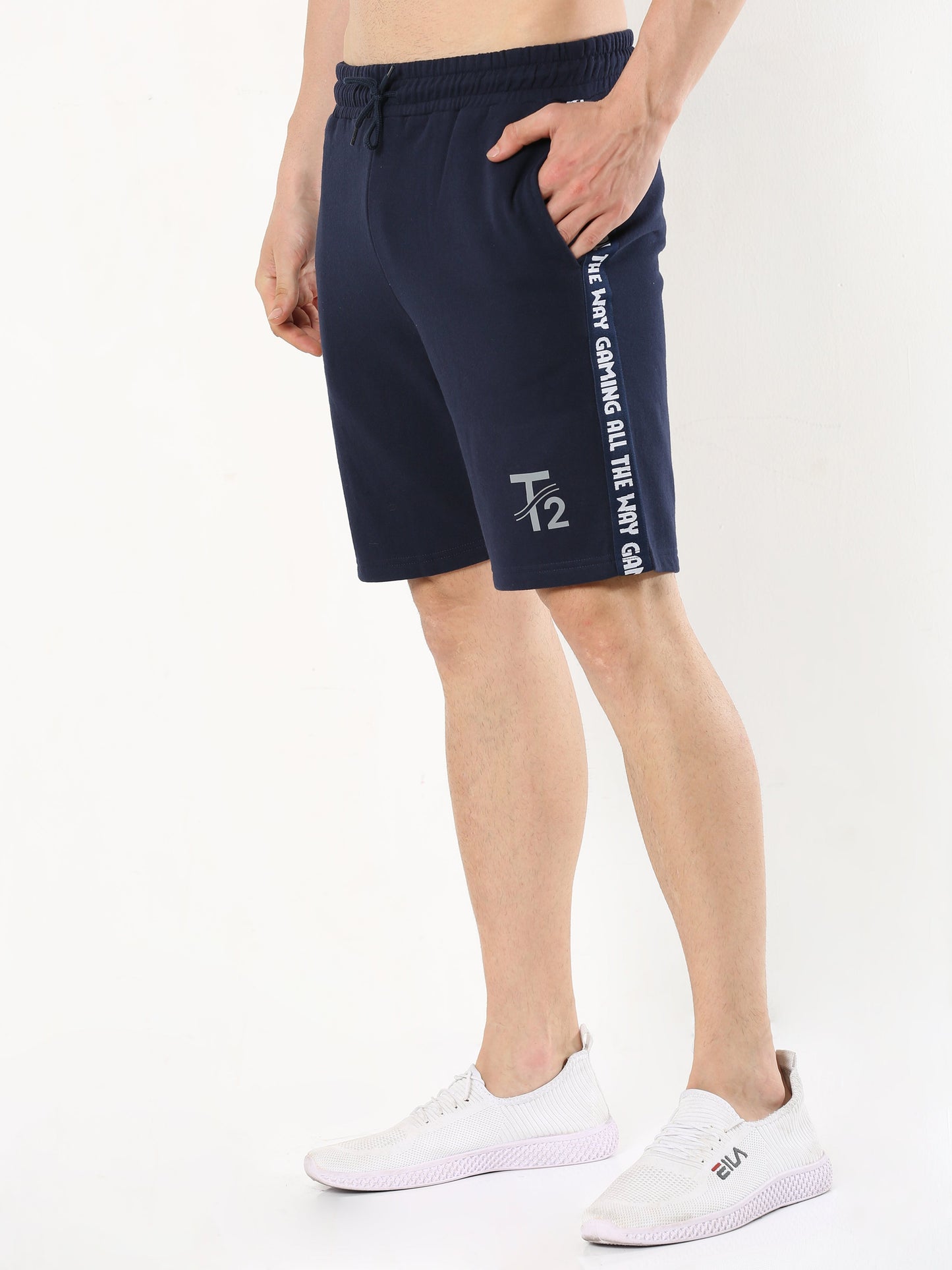 Comfy Cotton - Men's Premium Shorts : Navy