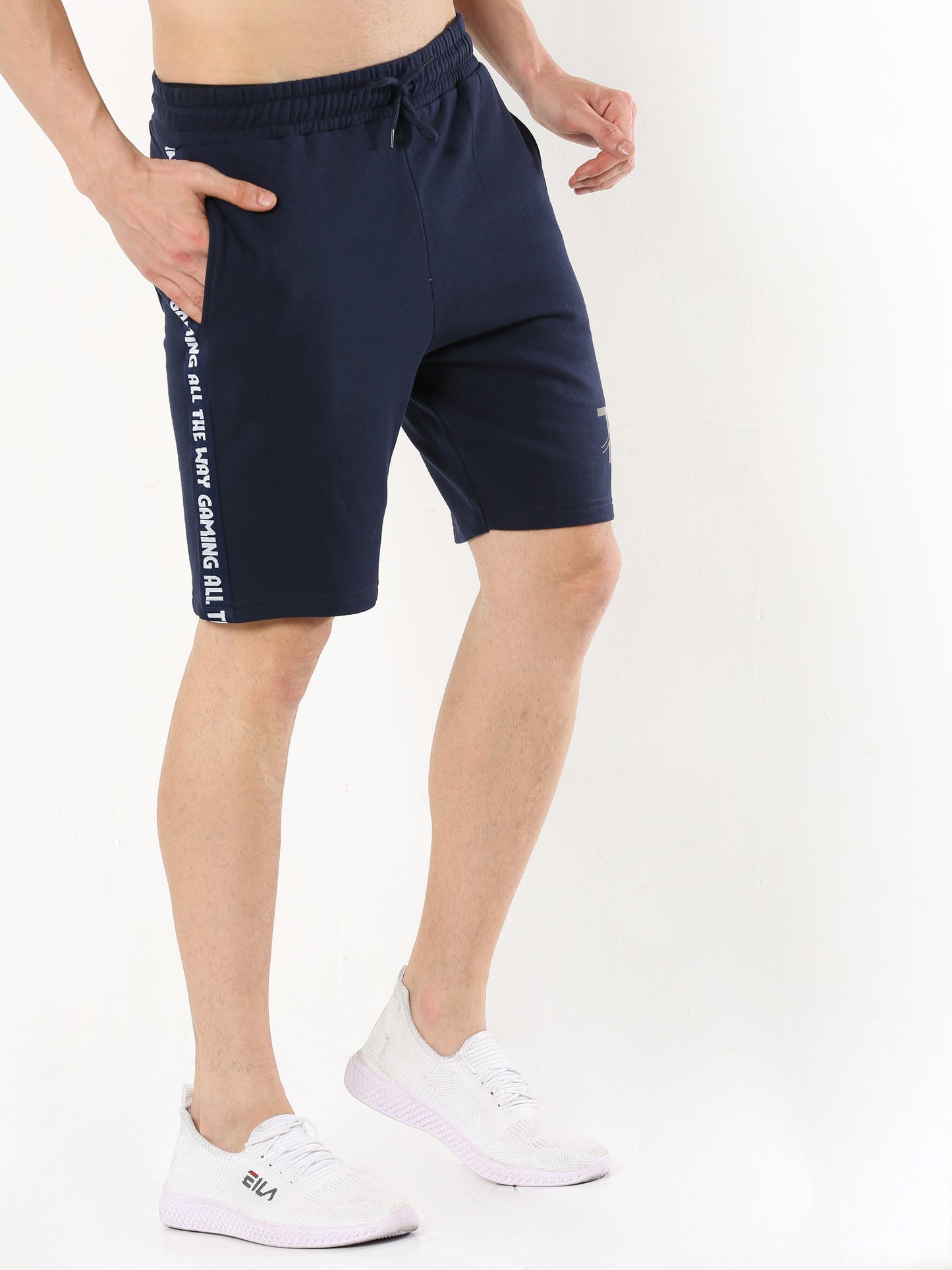 Comfy Cotton - Men's Premium Shorts : Navy