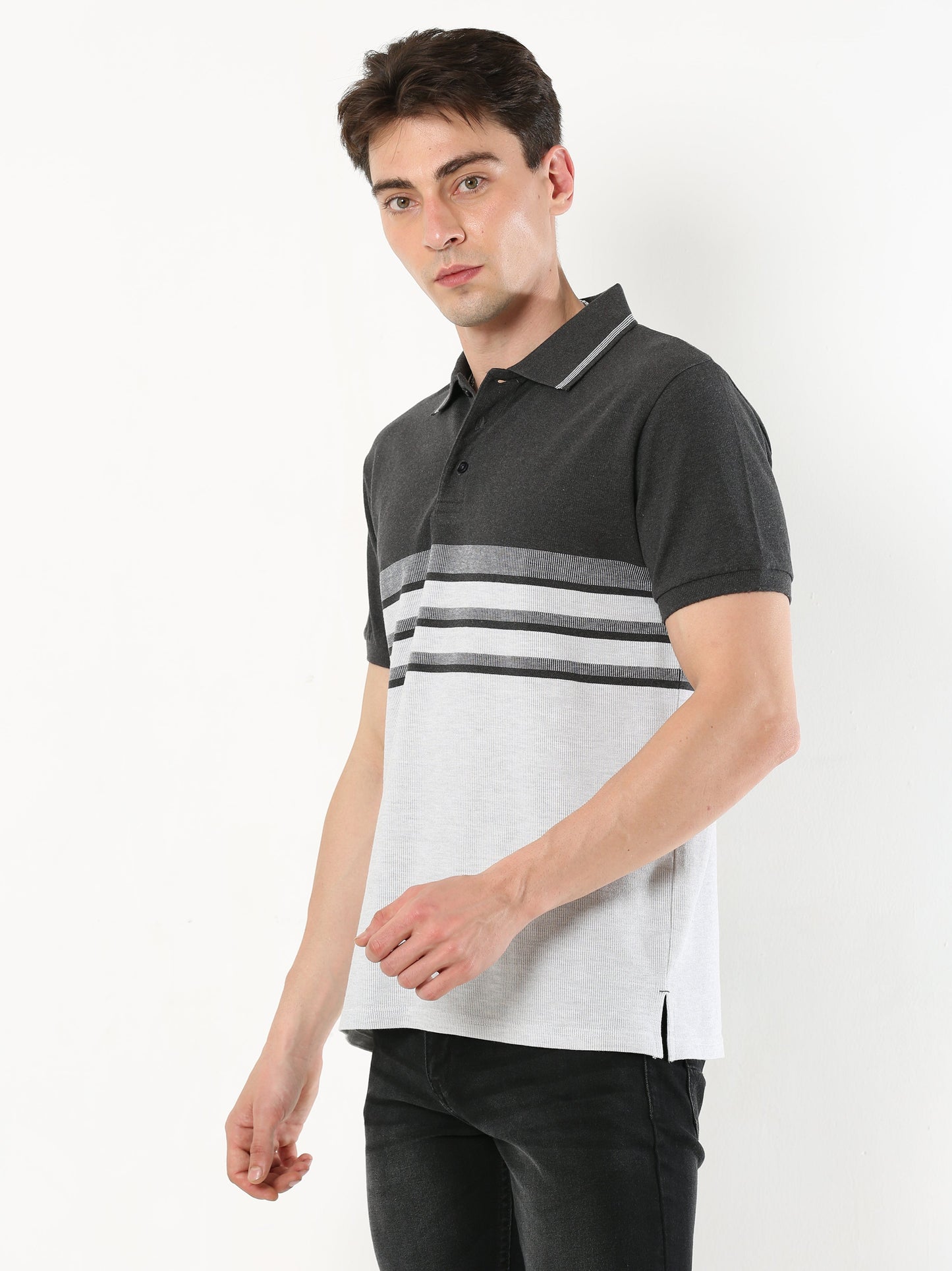 Back to Business - Men's Premium Collar T-Shirt
