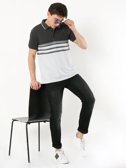 Back to Business - Men's Premium Collar T-Shirt