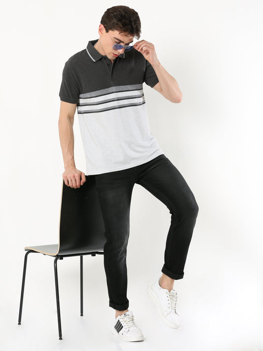 Back to Business - Men's Premium Collar T-Shirt