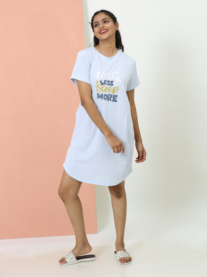 Worry Less Sleep More Short Nighty