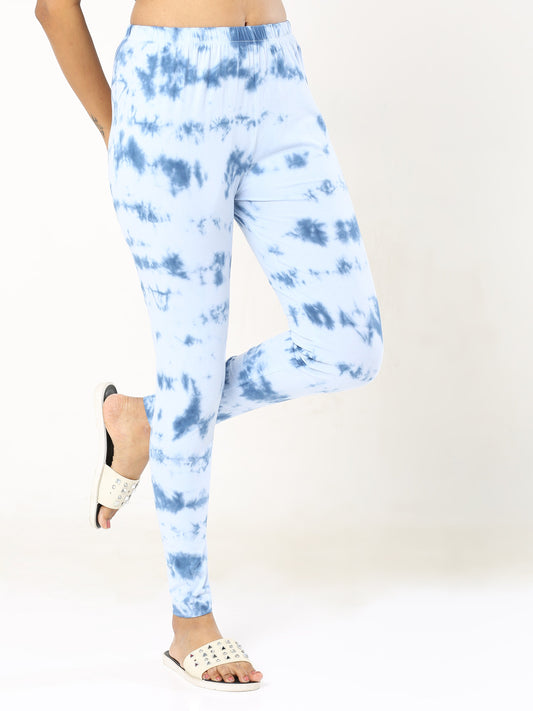 Tie & Dye Leggings - Blue