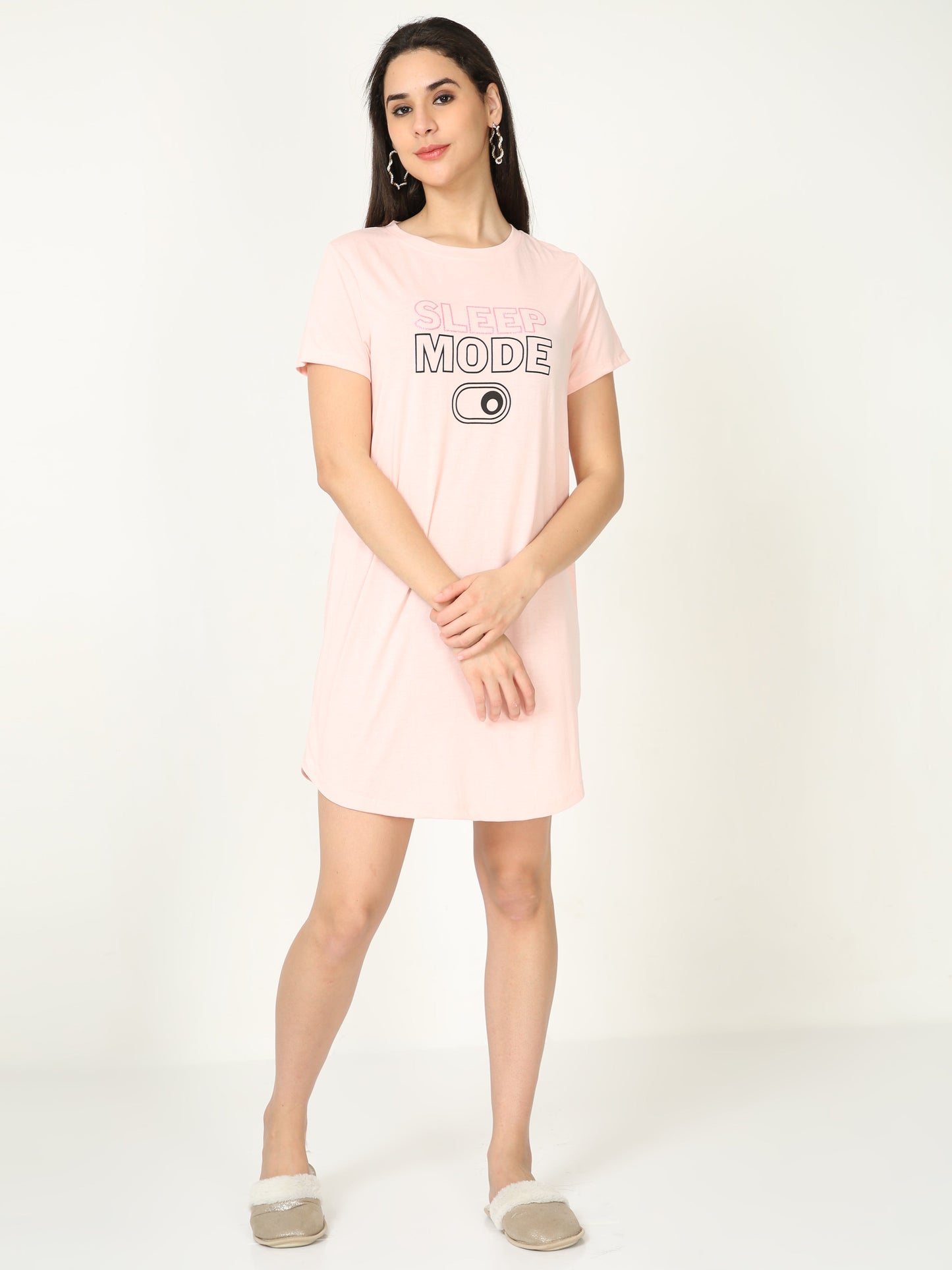 Sleep Mode On Short Nighty