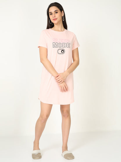 Sleep Mode On Short Nighty