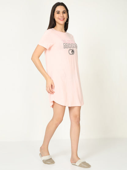 Sleep Mode On Short Nighty