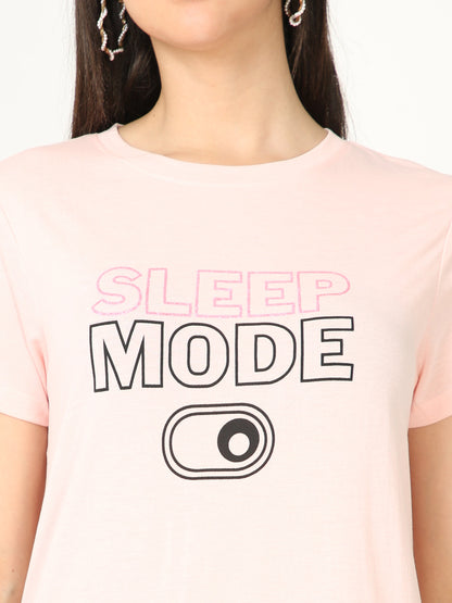 Sleep Mode On Short Nighty