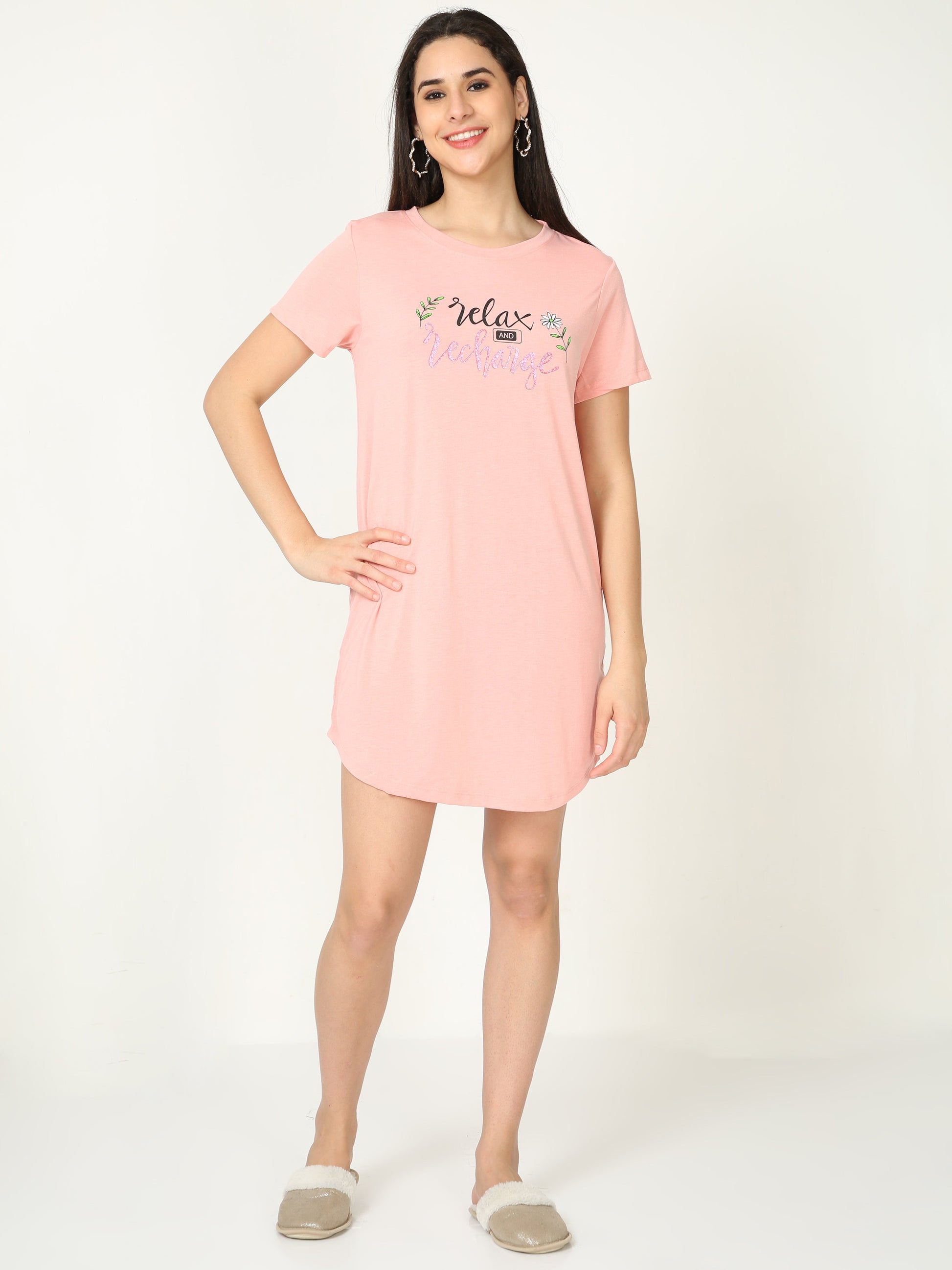 Relax & Recharge Short Nighty