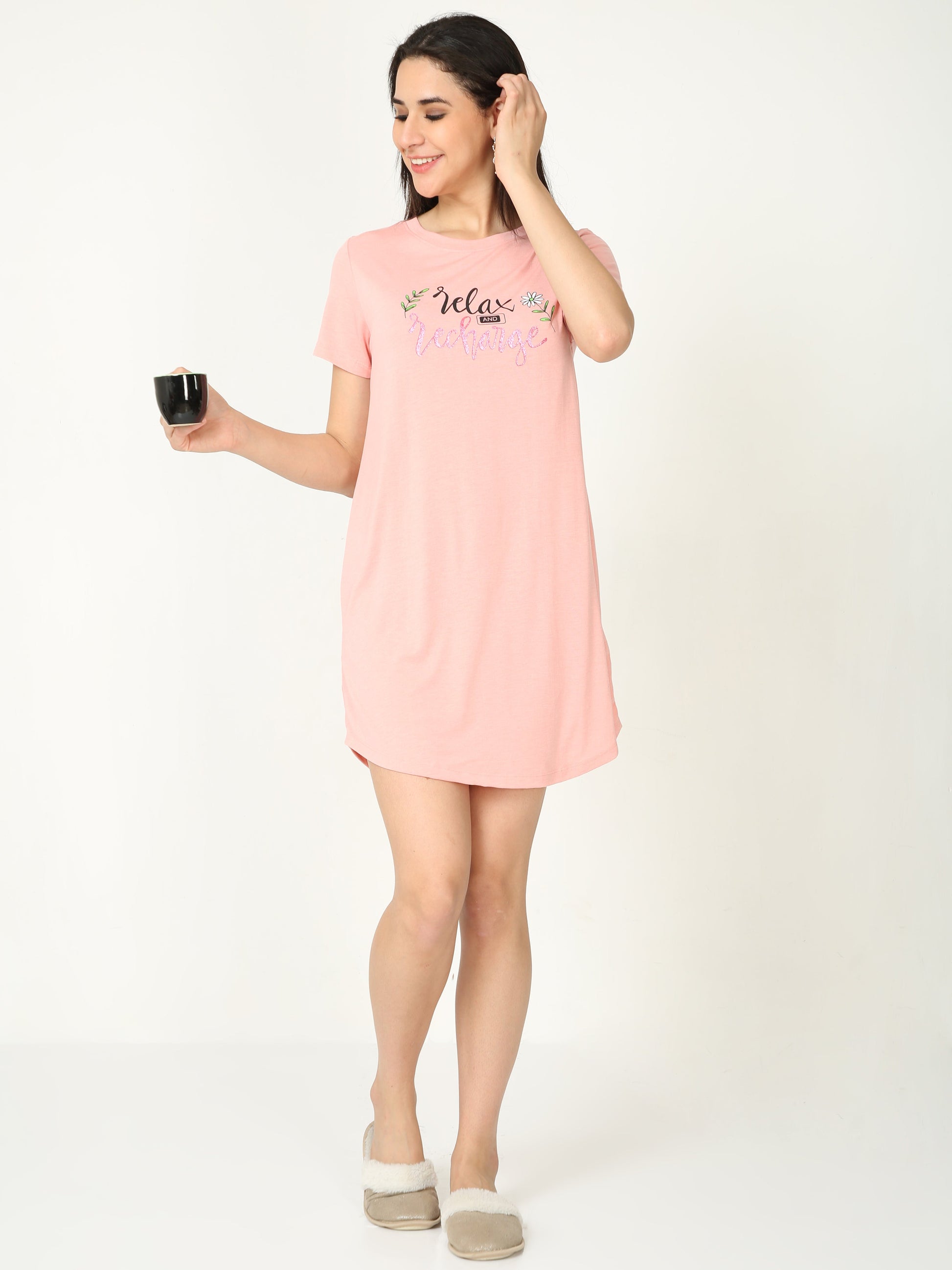 Relax & Recharge Short Nighty