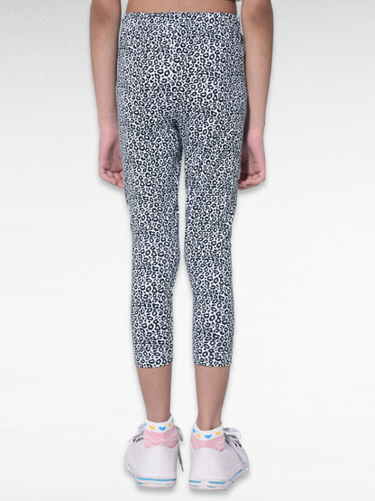 Black Catty Girls printed leggings