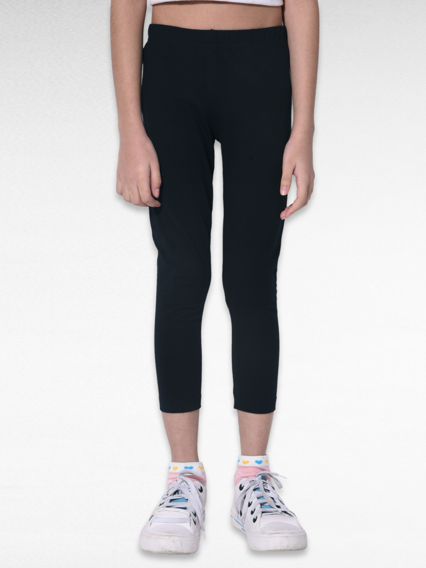 Daily Routine Girls Leggings - Black