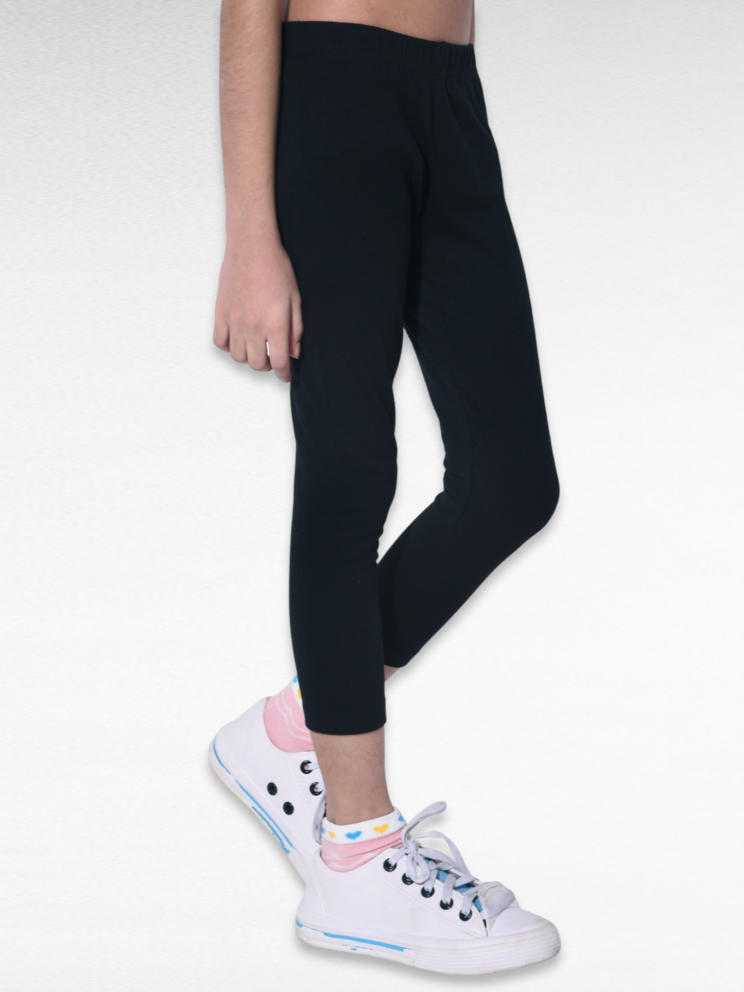 Daily Routine Girls Leggings - Black