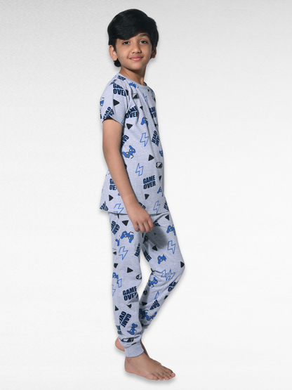 Game Boys Pyjama Set - Melange