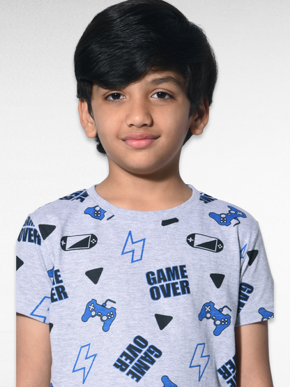 Game Boys Pyjama Set - Melange